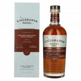 Kingsbarns BELL ROCK Lowland Single Malt Scotch Cask Strength 61,1% Vol. 0,7l dovanų dėžutėje