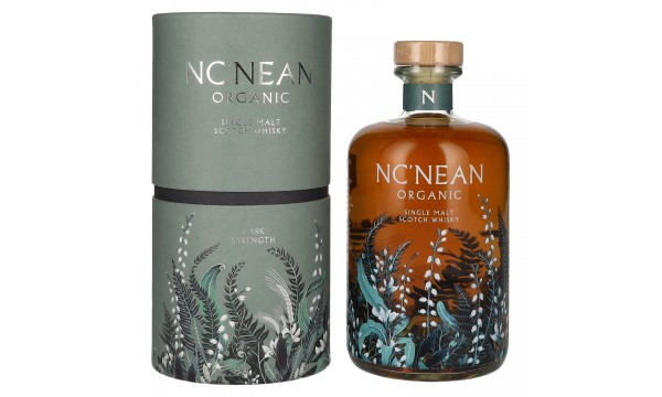 NC'NEAN ORGANIC Cask Strength Single Malt Scotch Whisky Batch 06 59,6% Vol. 0,7l dovanų dėžutėje