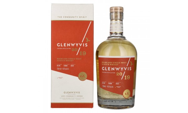 GlenWyvis Highland Single Malt Batch 01 Vintage 2019 46,5% Vol. 0,7l dovanų dėžutėje