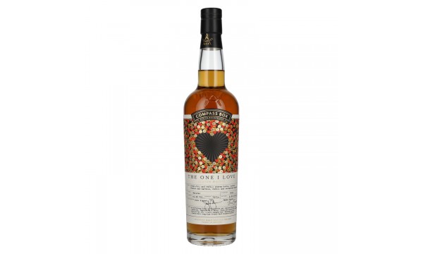 Compass Box THE ONE I LOVE Blended Malt Scotch Whisky 48,9% Vol. 0,7l Compass Box THE ONE I LOVE Blended Malt Scotch Whisky 48,9% Vol. 0,7l