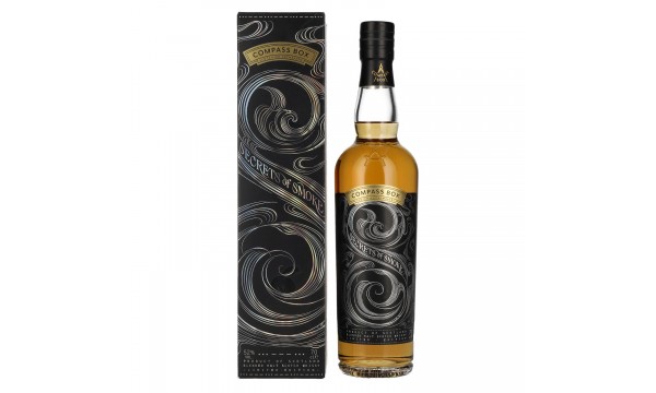 Compass Box SECRETS OF SMOKE Blended Malt Scotch Whisky 52% Vol. 0,7l dovanų dėžutėje