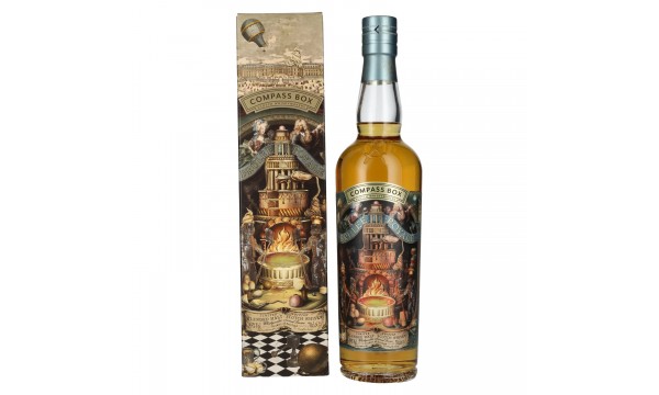 Compass Box BRÛLÉE ROYALE Blended Malt Scotch Whisky 49% Vol. 0,7l dovanų dėžutėje