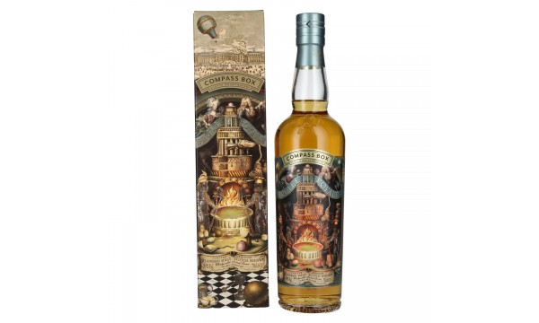 Compass Box BRÛLÉE ROYALE Blended Malt Scotch Whisky 49% Vol. 0,7l dovanų dėžutėje Compass Box BRÛLÉE ROYALE Blended Malt Scotch Whisky 49% Vol. 0,7l dovanų dėžutėje