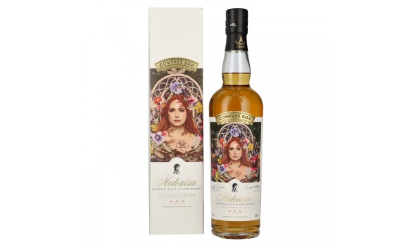 Compass Box HEDONISM Blended Grain Scotch Whisky Limited Annual Release 2026 46% Vol. 0,7l dovanų dėžutėje
