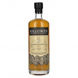 KILLOWEN Rum & Raisin PX Sherry & Dark Rum Signature Cask Finish Irish Whiskey 55% Vol. 0,7l