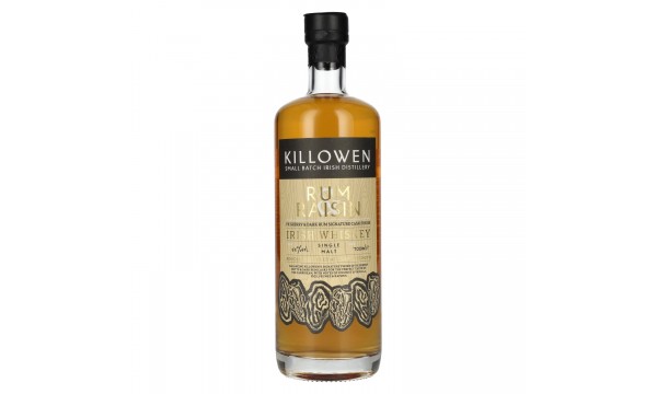 KILLOWEN Rum & Raisin PX Sherry & Dark Rum Signature Cask Finish Irish Whiskey 55% Vol. 0,7l