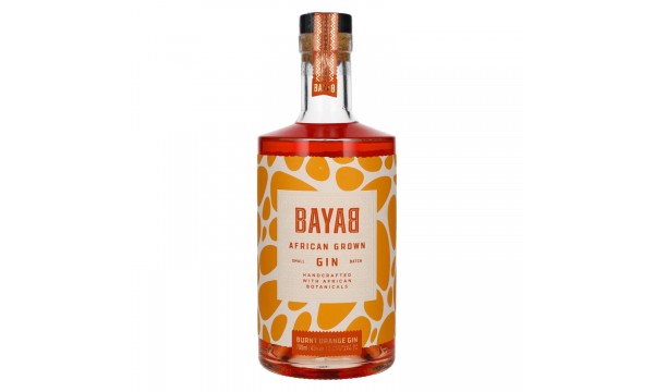 BAYAB African Grown Burnt Orange Small Batch Gin 43% Vol. 0,7l