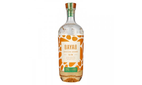 BAYAB African Grown Orange & Marula Small Batch Gin 43% Vol. 0,7l