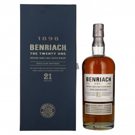 The BenRiach 21 Years Old Four-Cask Maturation 46% Vol. 0,7l dovanų dėžutėje