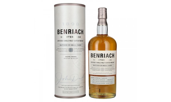 The BenRiach CLASSIC QUARTER CASKS Single Malt Scotch Whisky 46% Vol. 1l dovanų dėžutėje