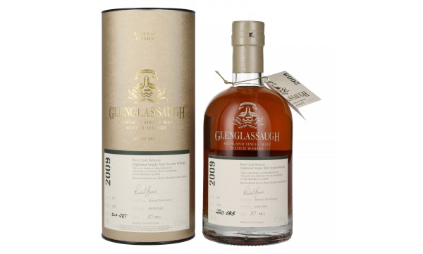 Glenglassaugh 10 Years Old RARE CASK RELEASE 2009 Sherry Puncheon Batch 4 57,9% Vol. 0,7l dovanų dėžutėje