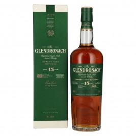 The GlenDronach 15 Years Old Highland Single Malt 46% Vol. 0,7l dovanų dėžutėje