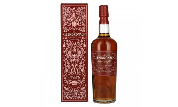 The GlenDronach ODE TO THE EMBERS Highland Single Malt 48,4% Vol. 0,7l dovanų dėžutėje
