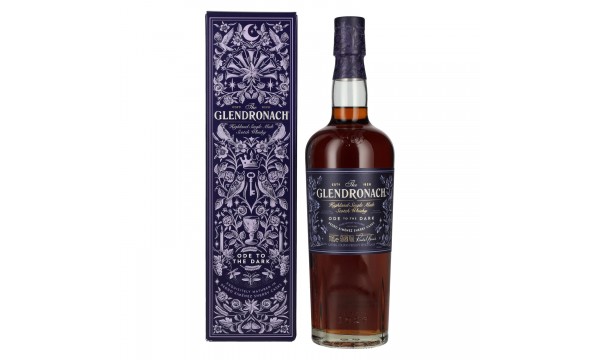 The GlenDronach ODE TO THE DARK Highland Single Malt 50,8% Vol. 0,7l dovanų dėžutėje