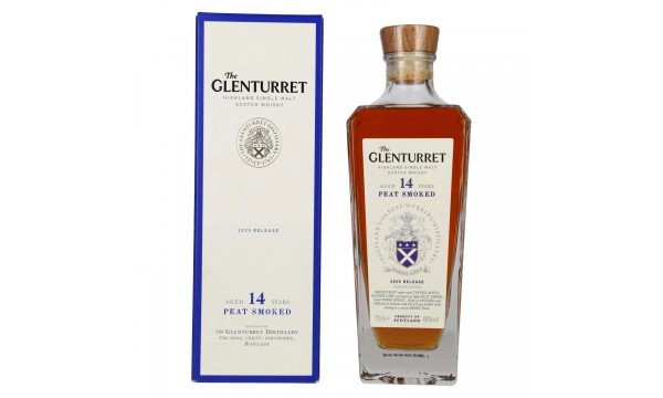 The Glenturret 14 Years Old PEAT Smoked Release 2025 48% Vol. 0,7l dovanų dėžutėje