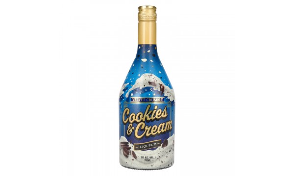 Velvet Crumble Cookies & Cream Liqueur 15% Vol. 0,7l