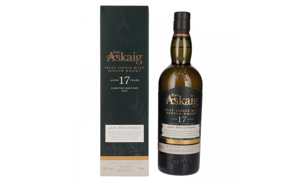 Port Askaig Islay 17 Years Old Islay Single Malt Limited Edition 2023 50,5% Vol. 0,7l dovanų dėžutėje