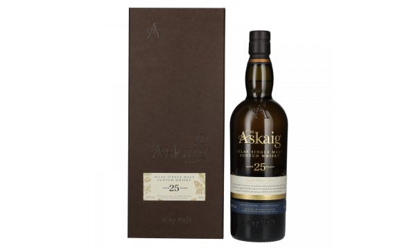 Port Askaig Islay 25 Years Old Islay Single Malt Scotch Whisky 45,8% Vol. 0,7l dovanų dėžutėje