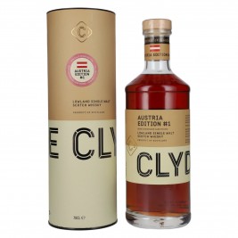 Clydeside AUSTRIA EDITON #1 Rosé Champagne Cask Finish Lowland Single Malt 59,8% Vol. 0,7l dovanų dėžutėje