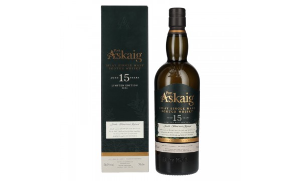 Port Askaig Islay 15 Years Old Islay Single Malt Limited Edition 2024 50,5% Vol. 0,7l dovanų dėžutėje