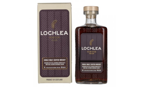 Lochlea FALLOW EDITION Third Crop Single Malt Scotch Whisky 46% Vol. 0,7l dovanų dėžutėje