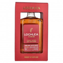 Lochlea RED WINE CASK Single Estate Single Malt Scotch Whisky Release 2025 46% Vol. 0,7l dovanų dėžutėje