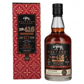 Wolfburn 10 Years Old No. 416 Small Batch Release Single Malt Scotch Whisky 46% Vol. 0,7l dovanų dėžutėje