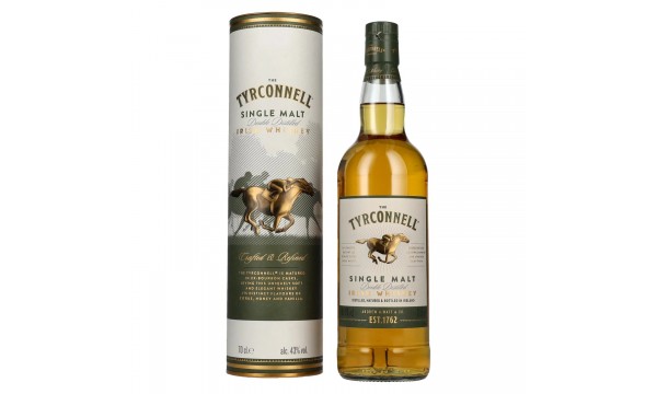 The Tyrconnell Single Malt Irish Whiskey 43% Vol. 0,7l dovanų dėžutėje
