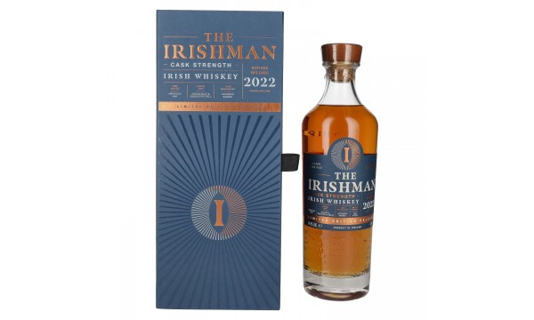 The Irishman Irish Whiskey Cask Strength Limited Edition Release 2022 54,9% Vol. 0,7l dovanų dėžutėje