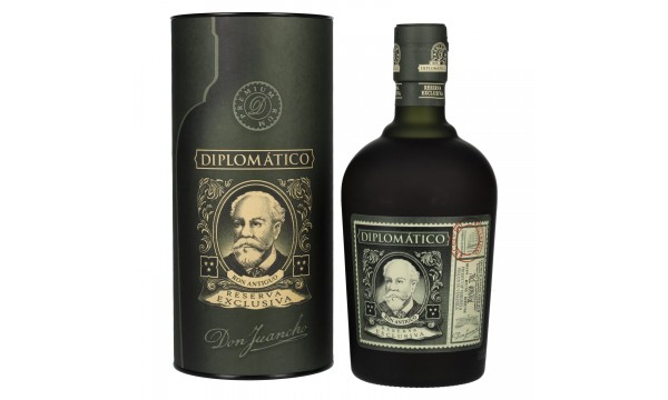 Diplomático RESERVA EXCLUSIVA Ron Antiguo 40% Vol. 0,7l dovanų dėžutėje