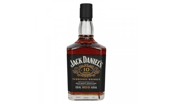 Jack Daniel's 10 Years Old Tennessee Whiskey Batch 05 48,5% Vol. 0,7l Jack Daniel's 10 Years Old Tennessee Whiskey Batch 05 48,5% Vol. 0,7l