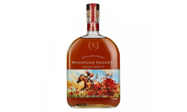 Woodford Reserve Kentucky Straight Bourbon Whiskey DERBY Edition 151 45,2% Vol. 1l