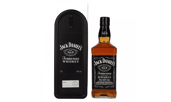 Jack Daniel's Tennessee Whiskey 40% Vol. 0,7l dovanų dėžutėje Jack Daniel's Tennessee Whiskey 40% Vol. 0,7l dovanų dėžutėje