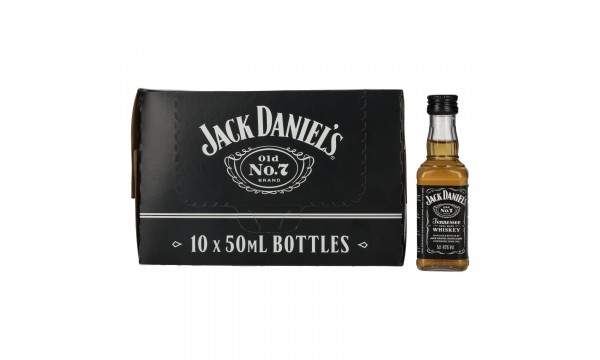 Jack Daniel's Tennessee Whiskey 40% Vol. 10x0,05l PET Jack Daniel's Tennessee Whiskey 40% Vol. 10x0,05l PET