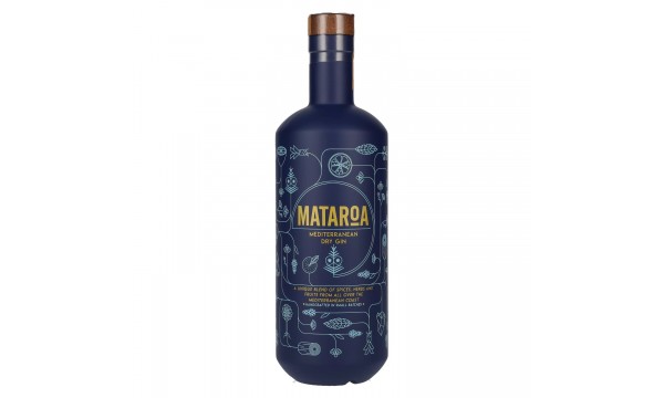 Mataroa Mediterranean Dry Gin 41,5% Vol. 0,7l