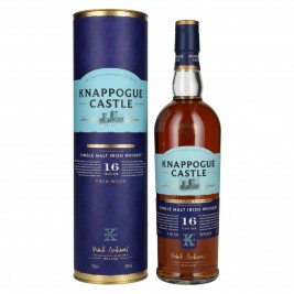 Knappogue Castle 16 Years Old TWIN WOOD SHERRY CASK FINISHED 43% Vol. 0,7l dovanų dėžutėje