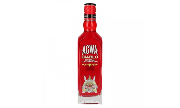 Agwa DIABLO Botanical Coca Leaf Liquor 20% Vol. 0,5l Agwa DIABLO Botanical Coca Leaf Liquor 20% Vol. 0,5l