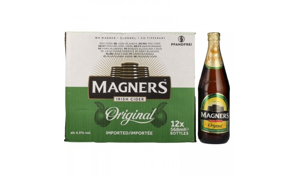 Magners Irish Cider ORIGINAL 4,5% Vol. 12x0,568l