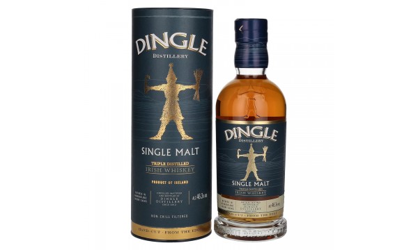 Dingle Single Malt Irish Whiskey Triple Distilled 46,3% Vol. 0,7l dovanų dėžutėje Dingle Single Malt Irish Whiskey Triple Distilled 46,3% Vol. 0,7l dovanų dėžutėje
