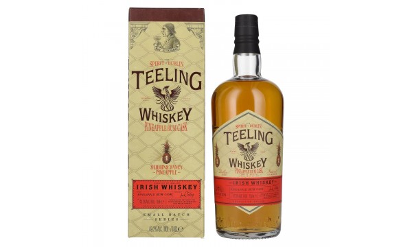 Teeling Whiskey PINEAPPLE Rum Cask Irish Whiskey 49,2% Vol. 0,7l dovanų dėžutėje