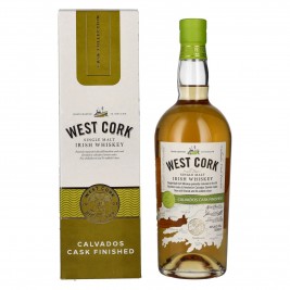 West Cork Single Malt Irish Whiskey CALVADOS CASK FINISHED 43% Vol. 0,7l