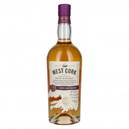 West Cork Single Malt Irish Whiskey PORT CASK FINISHED 43% Vol. 0,7l