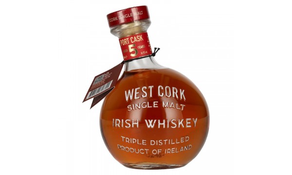 West Cork MARITIME Single Malt Irish Whiskey PORT CASK FINISHED Limited Edition 43% Vol. 0,7l