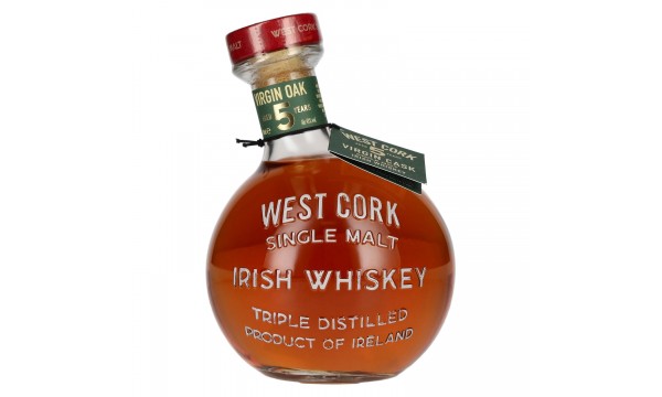 West Cork MARITIME Single Malt Irish Whiskey VIRGIN OAK CASK FINISHED Limited Edition 43% Vol. 0,7l West Cork MARITIME Single Malt Irish Whiskey VIRGIN OAK CASK FINISHED Limited Edition 43% Vol. 0,7l