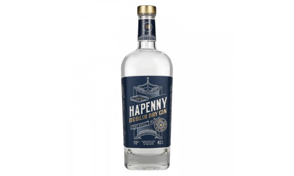 HA'PENNY Dublin Dry Gin 41% Vol. 0,7l HA'PENNY Dublin Dry Gin 41% Vol. 0,7l