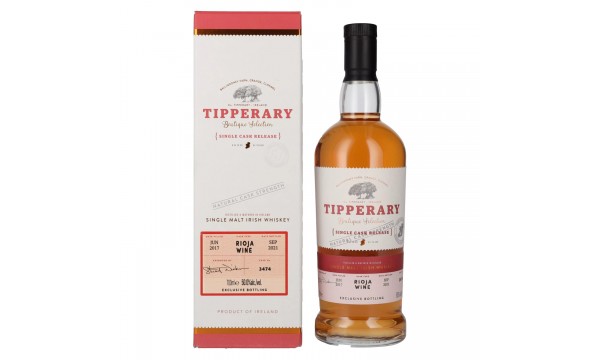 Tipperary Boutique Selection Rioja vynas Cask Release 2017 50% Vol. 0,7l dovanų dėžutėje, sausas