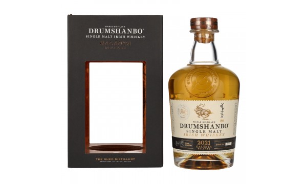 Drumshanbo Single Malt Irish Whiskey GALÁNTA Release 2021 46% Vol. 0,7l dovanų dėžutėje