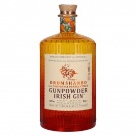 Drumshanbo Gunpowder Irish Gin with California Orange Citrus 43% Vol. 0,7l