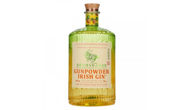 Drumshanbo Gunpowder Irish Gin with Brazilian Pineapple 43% Vol. 0,7l