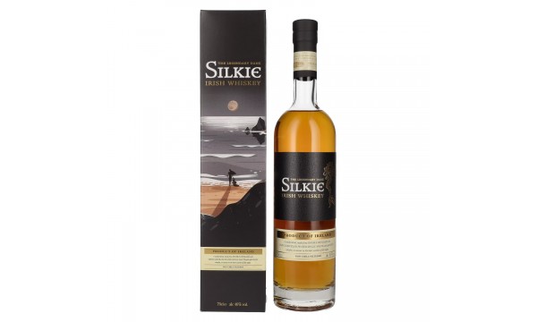 The Legendary DARK SILKIE Irish Whiskey 46% Vol. 0,7l dovanų dėžutėje